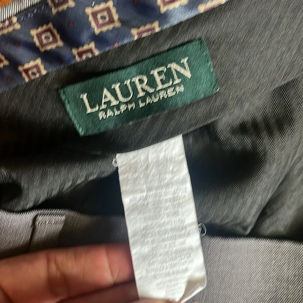 Ralph Lauren Charcoal Men's Dress Pants Size 34W x 32L